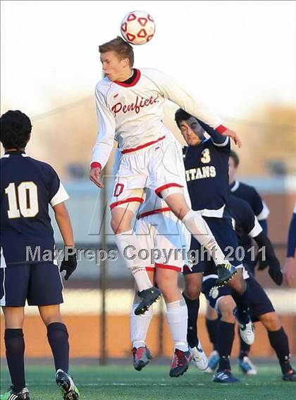 Thumbnail 1 in Webster Thomas @ Penfield (Section 5 Class AA Semifinal) photogallery.