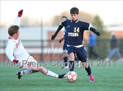 Thumbnail 2 in Webster Thomas @ Penfield (Section 5 Class AA Semifinal) photogallery.