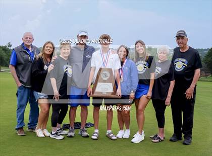 Thumbnail 2 in UIL 2A Golf Finals (Awards) photogallery.