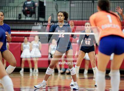 Thumbnail 2 in Allen vs Byron Nelson (UIL 6A D1 Volleyball Region Semi-final) photogallery.