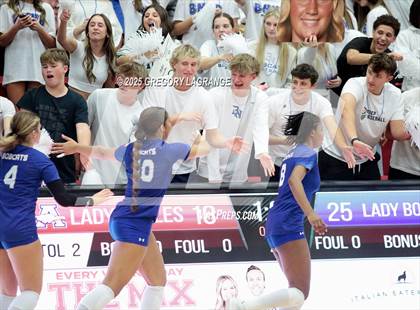 Thumbnail 2 in Allen vs Byron Nelson (UIL 6A D1 Volleyball Region Semi-final) photogallery.