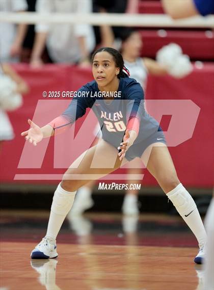Thumbnail 1 in Allen vs Byron Nelson (UIL 6A Volleyball Regional Semi-finals Division 1) photogallery.