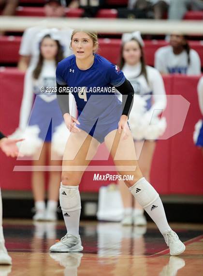 Thumbnail 1 in Allen vs Byron Nelson (UIL 6A Volleyball Regional Semi-finals Division 1) photogallery.