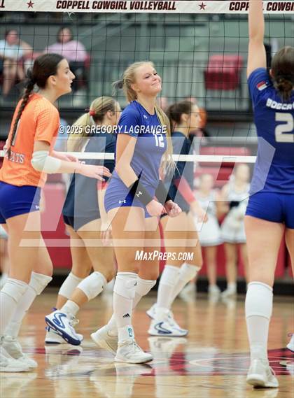 Thumbnail 1 in Allen vs Byron Nelson (UIL 6A Volleyball Regional Semi-finals Division 1) photogallery.
