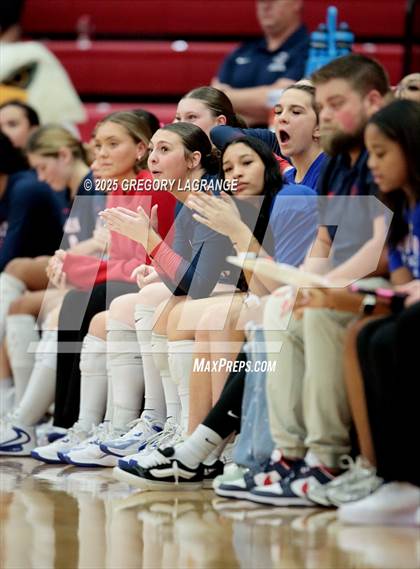 Thumbnail 1 in Allen vs Byron Nelson (UIL 6A D1 Volleyball Region Semi-final) photogallery.