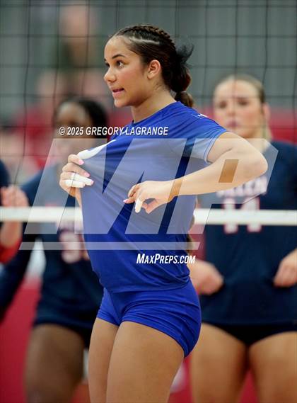 Thumbnail 1 in Allen vs Byron Nelson (UIL 6A Volleyball Regional Semi-finals Division 1) photogallery.