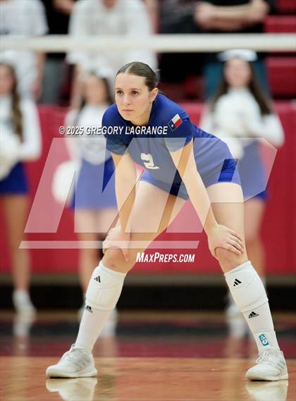 Thumbnail 2 in Allen vs Byron Nelson (UIL 6A Volleyball Regional Semi-finals Division 1) photogallery.