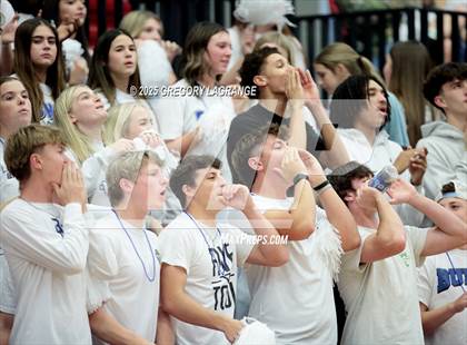 Thumbnail 2 in Allen vs Byron Nelson (UIL 6A Volleyball Regional Semi-finals Division 1) photogallery.