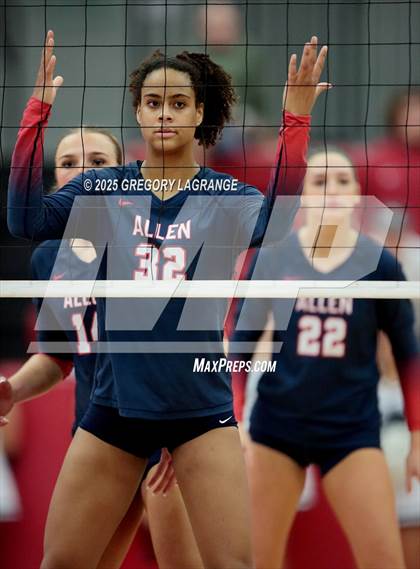 Thumbnail 1 in Allen vs Byron Nelson (UIL 6A D1 Volleyball Region Semi-final) photogallery.