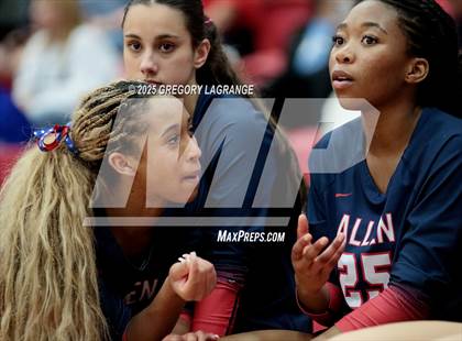 Thumbnail 3 in Allen vs Byron Nelson (UIL 6A D1 Volleyball Region Semi-final) photogallery.
