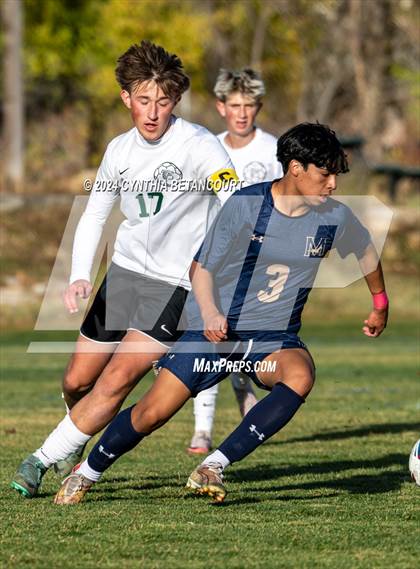 Thumbnail 2 in Mullen vs Falcon (CHSAA 4A Round 1) photogallery.