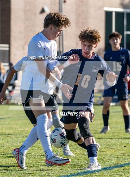Thumbnail 2 in Mullen vs Falcon (CHSAA 4A Round 1) photogallery.