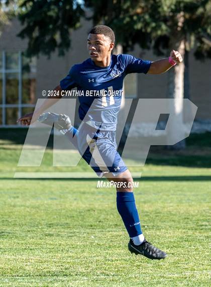 Thumbnail 2 in Mullen vs Falcon (CHSAA 4A Round 1) photogallery.