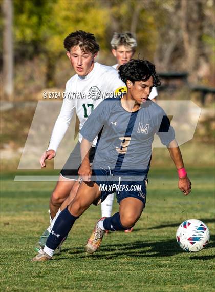 Thumbnail 1 in Mullen vs Falcon (CHSAA 4A Round 1) photogallery.