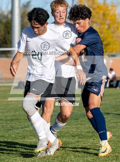 Thumbnail 3 in Mullen vs Falcon (CHSAA 4A Round 1) photogallery.