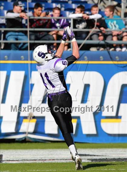 Thumbnail 2 in Santana vs. Valley Center (CIF SDS D4 Final) photogallery.