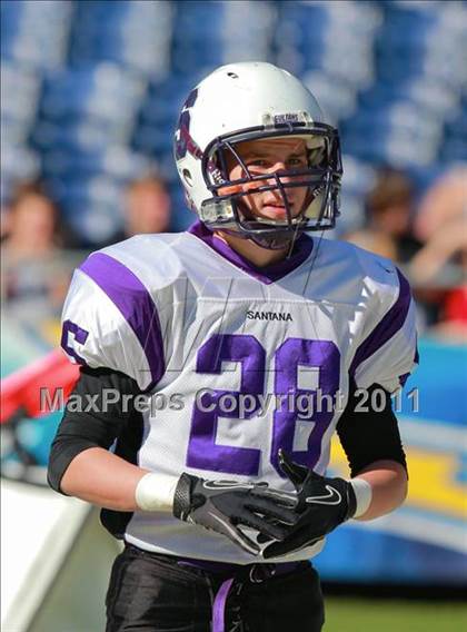 Thumbnail 2 in Santana vs. Valley Center (CIF SDS D4 Final) photogallery.