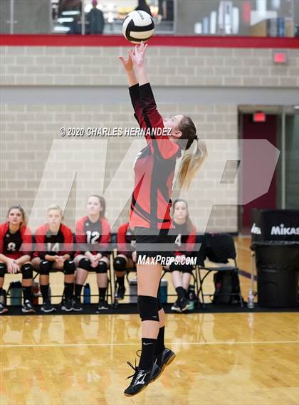Thumbnail 3 in El Paso HomeSchool vs Angleton Christian (TAIAO State Tournament) photogallery.