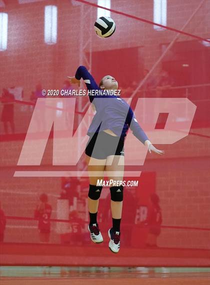 Thumbnail 2 in El Paso HomeSchool vs Angleton Christian (TAIAO State Tournament) photogallery.