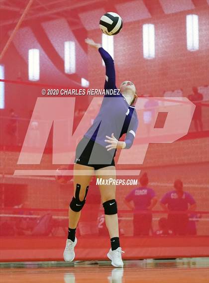 Thumbnail 2 in El Paso HomeSchool vs Angleton Christian (TAIAO State Tournament) photogallery.