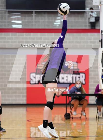Thumbnail 3 in El Paso HomeSchool vs Angleton Christian (TAIAO State Tournament) photogallery.