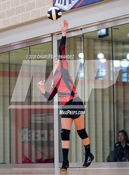 Thumbnail 3 in El Paso HomeSchool vs Angleton Christian (TAIAO State Tournament) photogallery.