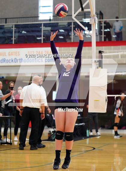 Thumbnail 1 in El Paso HomeSchool vs Angleton Christian (TAIAO State Tournament) photogallery.
