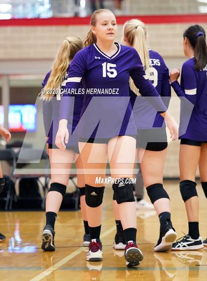 Thumbnail 2 in El Paso HomeSchool vs Angleton Christian (TAIAO State Tournament) photogallery.