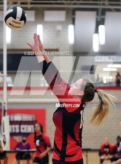 Thumbnail 1 in El Paso HomeSchool vs Angleton Christian (TAIAO State Tournament) photogallery.