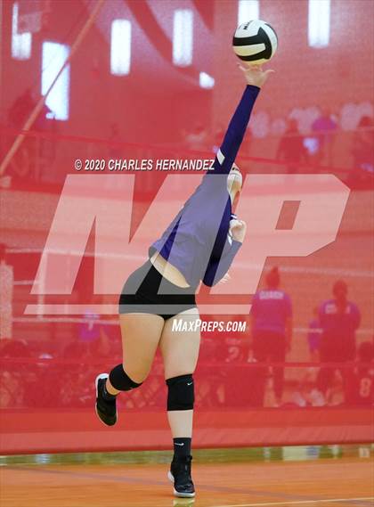 Thumbnail 2 in El Paso HomeSchool vs Angleton Christian (TAIAO State Tournament) photogallery.