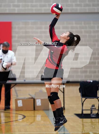 Thumbnail 2 in El Paso HomeSchool vs Angleton Christian (TAIAO State Tournament) photogallery.