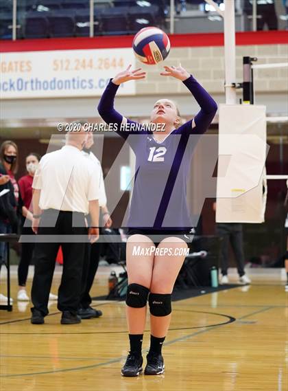 Thumbnail 1 in El Paso HomeSchool vs Angleton Christian (TAIAO State Tournament) photogallery.