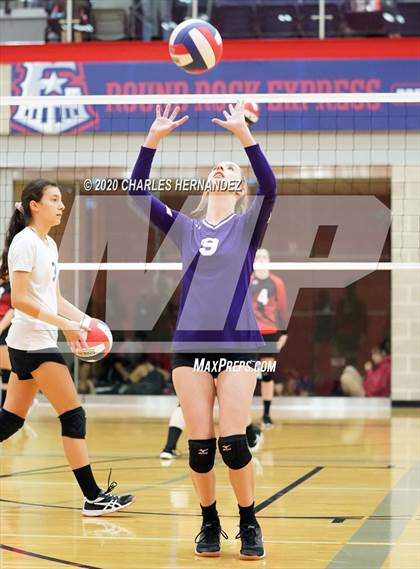 Thumbnail 2 in El Paso HomeSchool vs Angleton Christian (TAIAO State Tournament) photogallery.