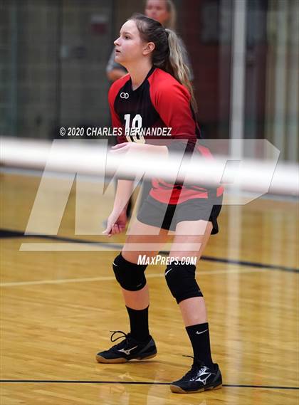 Thumbnail 3 in El Paso HomeSchool vs Angleton Christian (TAIAO State Tournament) photogallery.