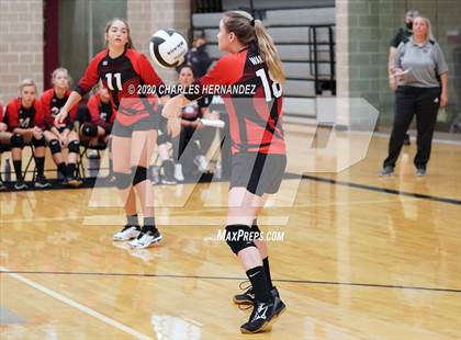 Thumbnail 2 in El Paso HomeSchool vs Angleton Christian (TAIAO State Tournament) photogallery.