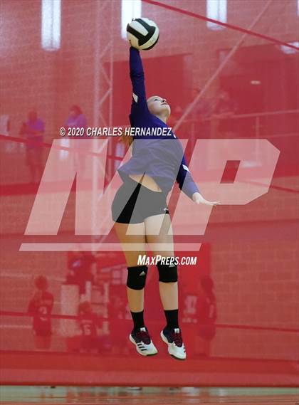 Thumbnail 3 in El Paso HomeSchool vs Angleton Christian (TAIAO State Tournament) photogallery.