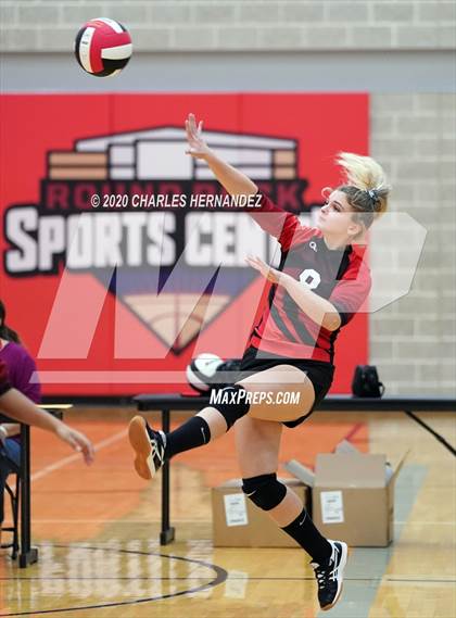 Thumbnail 3 in El Paso HomeSchool vs Angleton Christian (TAIAO State Tournament) photogallery.