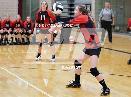 Thumbnail 2 in El Paso HomeSchool vs Angleton Christian (TAIAO State Tournament) photogallery.