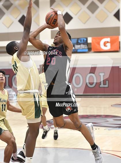 Thumbnail 3 in San Leandro vs. Moreau Catholic (Rancho Mirage Holiday Invitational) photogallery.