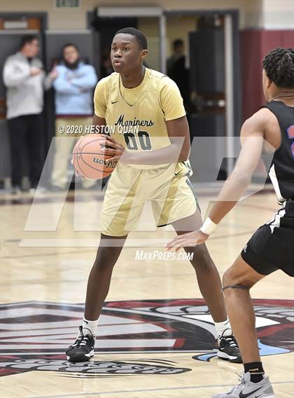 Thumbnail 3 in San Leandro vs. Moreau Catholic (Rancho Mirage Holiday Invitational) photogallery.