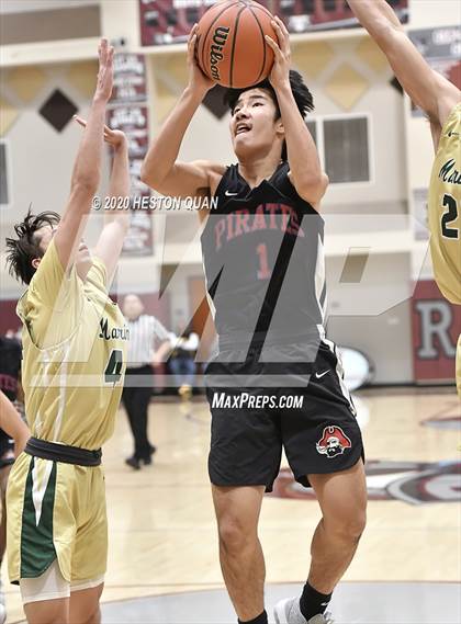 Thumbnail 2 in San Leandro vs. Moreau Catholic (Rancho Mirage Holiday Invitational) photogallery.