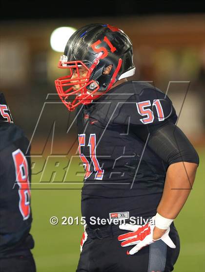 Thumbnail 3 in Centennial vs. Serra (2015 SoCal Honor Bowl) photogallery.