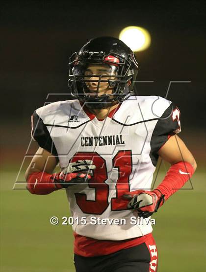 Thumbnail 2 in Centennial vs. Serra (2015 SoCal Honor Bowl) photogallery.