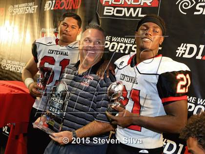 Thumbnail 1 in Centennial vs. Serra (2015 SoCal Honor Bowl) photogallery.
