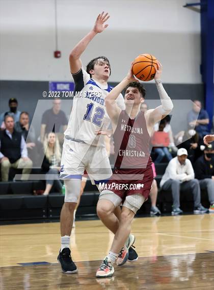Thumbnail 2 in Metrolina Christian Academy @ Charlotte Christian (NCISAA 4A 2nd Rd) photogallery.