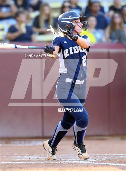 Thumbnail 3 in Ironwood Ridge vs. Cienega (AIA 5A State Final) photogallery.