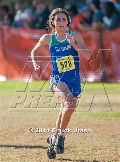 Thumbnail 3 in CIF State Cross Country Championships (D5 Girls Race) photogallery.