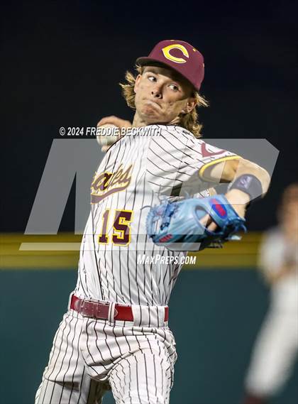 Thumbnail 2 in Tioga vs Collinsville (Gainesville High School) photogallery.