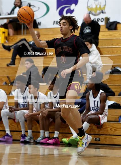 Thumbnail 3 in Cosumnes Oaks vs. Edison (Sheldon's Block Party) photogallery.