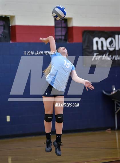 Thumbnail 3 in St. Lucy's vs. Villa Park (Durango Fall Classic) photogallery.
